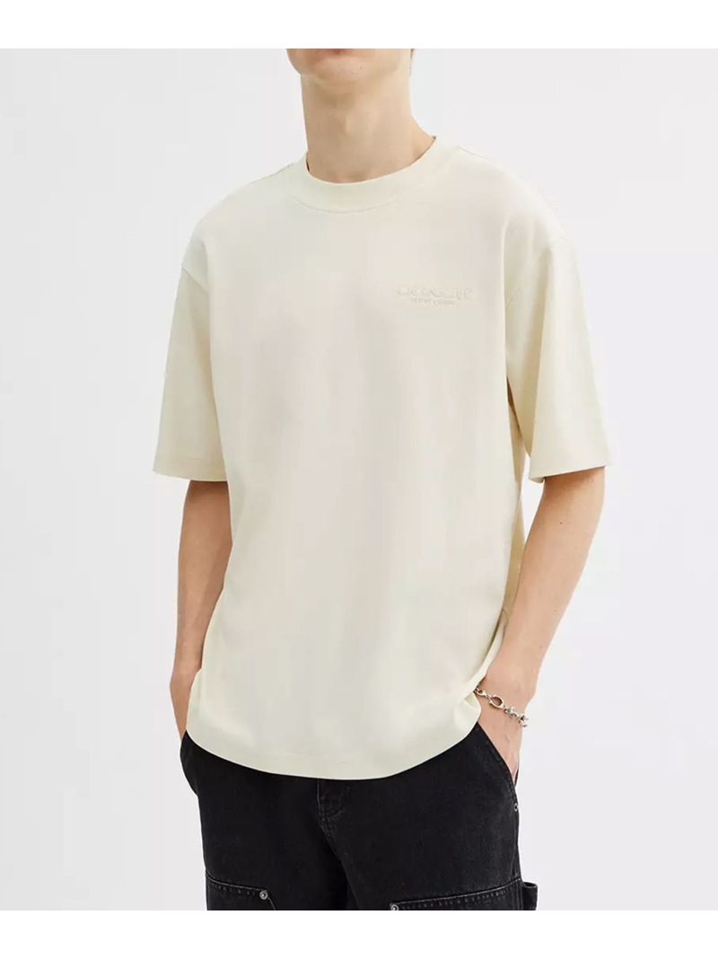 COACH OUTLET 【公式】Tシャツ コーチ　アウトレット トップス カットソー・Tシャツ ホワイト【送料無料】