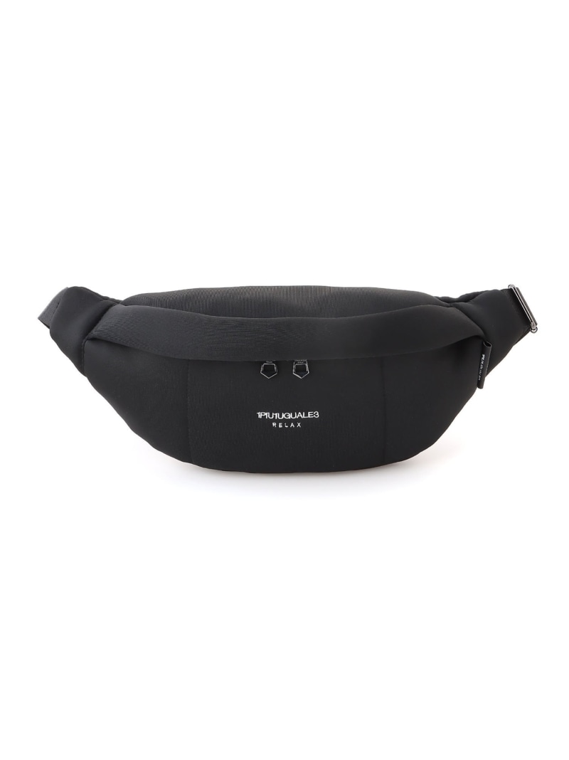 【SALE/20%OFF】1PIU1UGUALE3 RELAX (M)1PIU1UGUALE3 RELAX/USZ-25012 シフォン バッグ ボディバッグ・ウエストポーチ ブラック ホワイト【RBA_E】【送料無料】