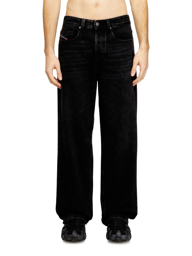 DIESEL メンズ デニムパンツ 2001 D-MACRO L.30 ディーゼル パンツ ジーンズ・デニムパンツ ブラック【送料無料】