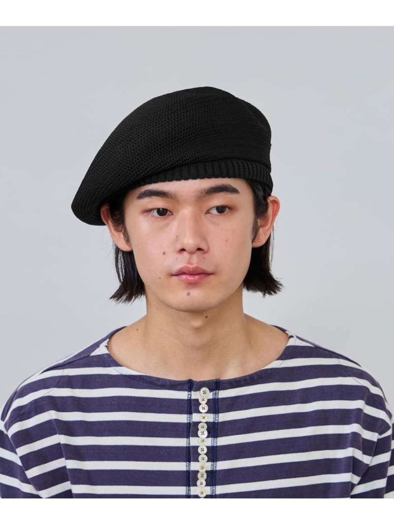 OVERRIDE OVERRIDE REP TAM BERET / オーバーライド オーバーライド 帽子 ハンチング・ベレー帽 ブラック ネイビー ブラウン【送料無料】
