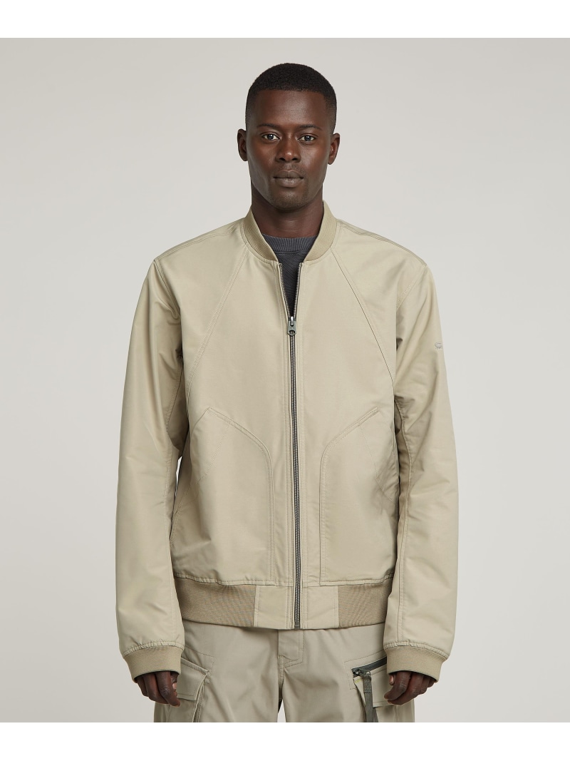 【SALE／30%OFF】G-Star RAW 【公式ショップ】UNPADDED BOMBER JACKET/MA1タイプライトウェイトミリタリーブルゾン ジースターロゥ ジャケット・アウター ブルゾン・ジャンパー カーキグリーン【RBA_E】【送料無料】
