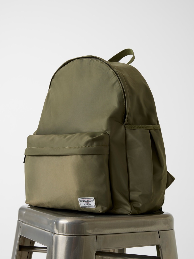 GUESS JEANS GUESS JEANS バックパック リュック (M)GUESS JEANS Backpack ゲス バッグ リュック・バックパック カーキグリーン グリーン【送料無料】