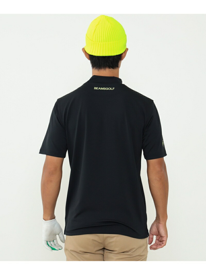 最大91 Offクーポン Beams Golf Orange Label Men ロゴ グラフィック モックネックシャツ ビームス ゴルフ スポーツ 水着 スポーツウェア ブラック オレンジ イエロー グリーン Mediquickfl Com