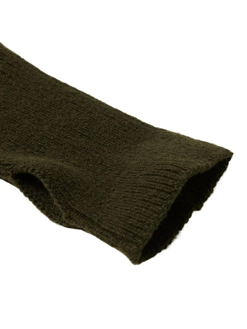 KATHARINEHAMNETTLONDONKATHARINEHAMNETTLONDON/(U)RECYCLEWOOLARMWARMER-SHORTリバースプロジェクトストアファッション雑貨手袋ブラウングレーグリーン【送料無料】