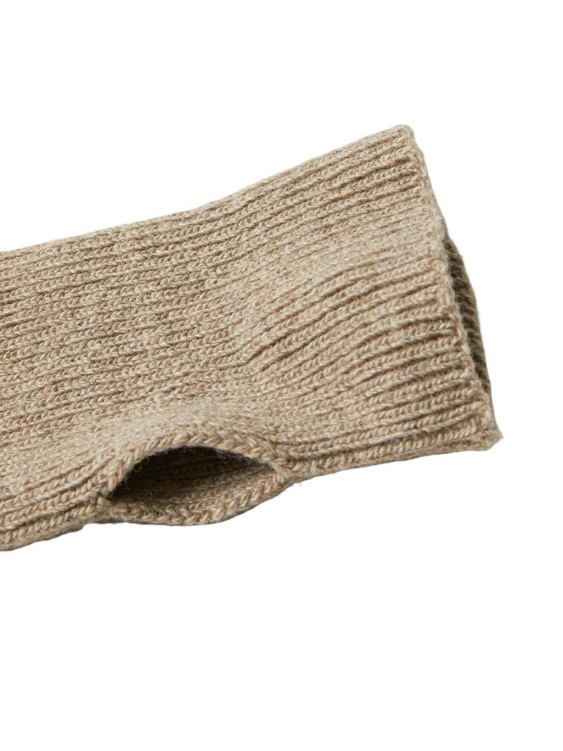KATHARINEHAMNETTLONDONKATHARINEHAMNETTLONDON/(U)RECYCLEWOOLARMWARMER-SHORTリバースプロジェクトストアファッション雑貨手袋ブラウングレーグリーン【送料無料】