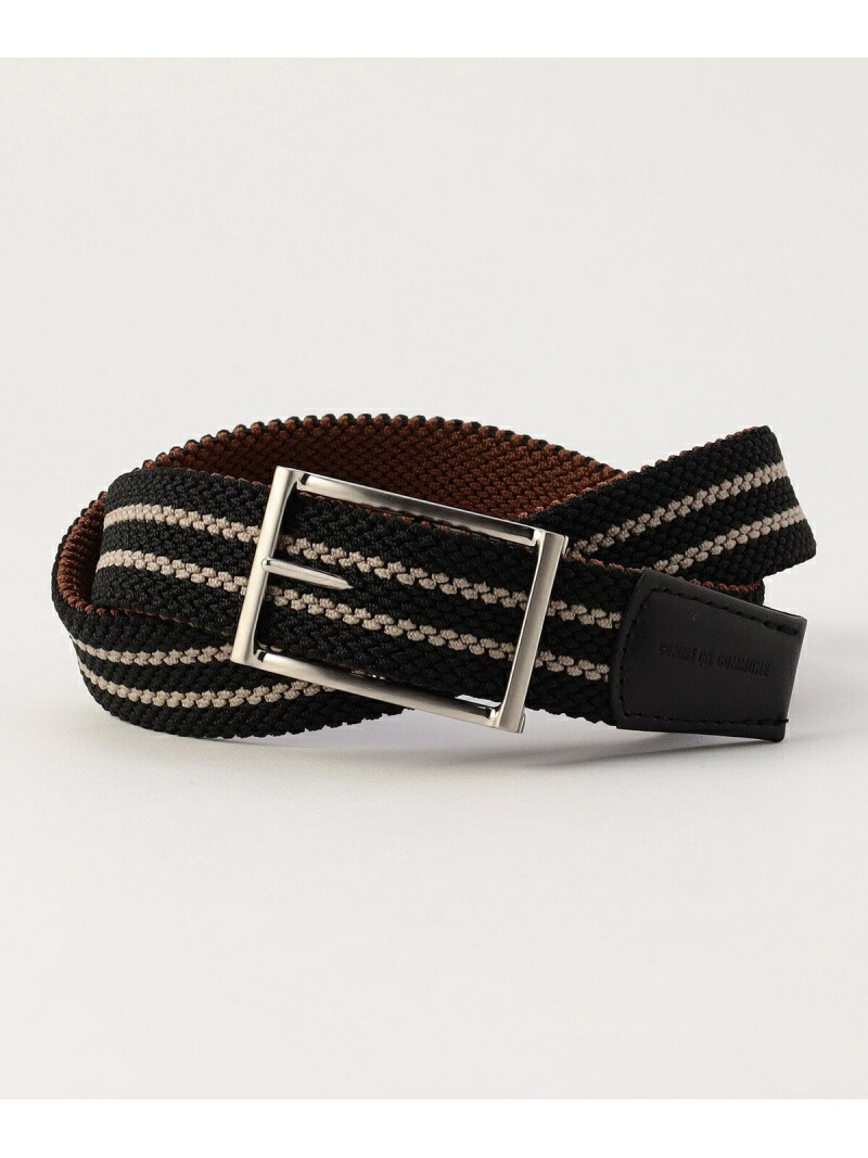 CA COMMUNE ★雑誌掲載商品★リバーシブル ゴム メッシュベルト コムサイズム