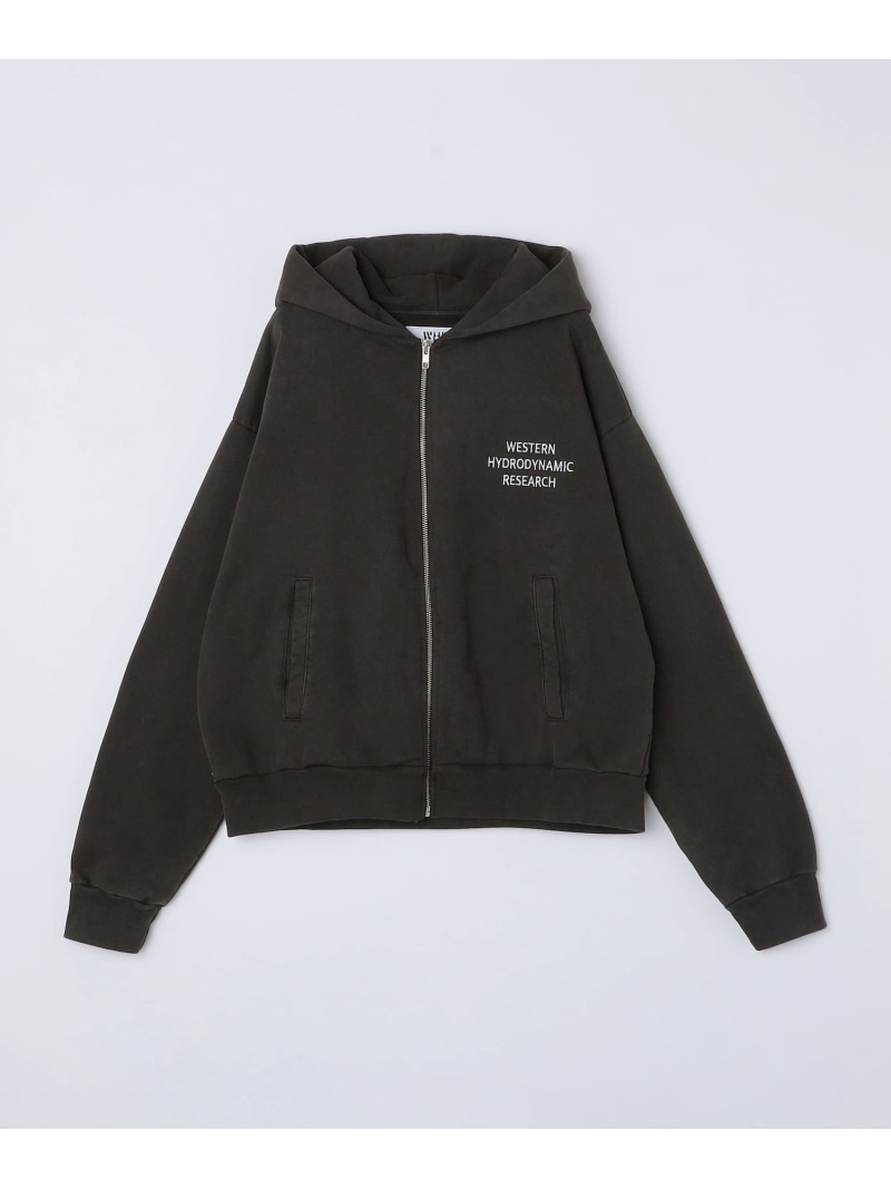 【SALE／30%OFF】SHIPS MEN western hydrodynamic research: ZIP HOODIE シップス トップス スウェット・トレーナー ブラック【RBA_E】【送料無料】