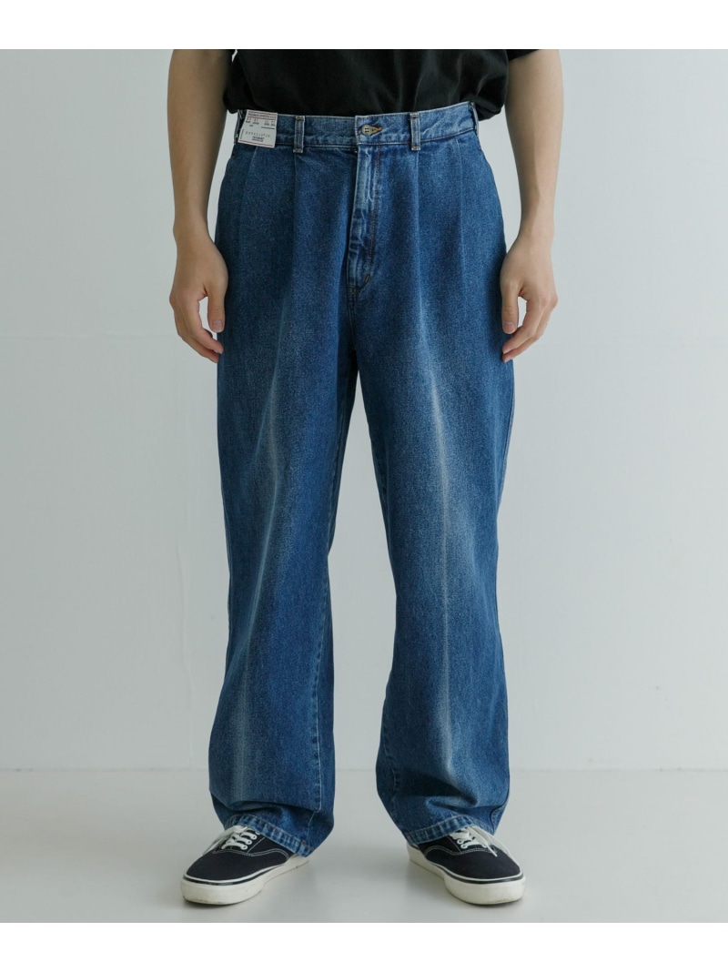 【SALE／70%OFF】URBAN RESEARCH FREEMANS SPORTING CLUB DOUGLASTON DENIM TROUSERS アーバンリサーチ パンツ ジーンズ・デニムパンツ【RBA_E】【送料無料】