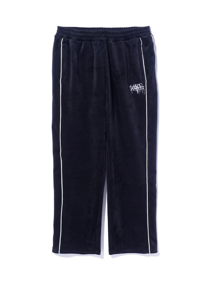【SALE/30%OFF】XLARGE TAGGING VELOUR PANTS エクストララージ パンツ その他のパンツ ブラウン ブラック ブルー【RBA_E】【送料無料】| Fashion Men