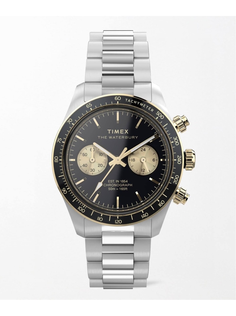 HIROB TIMEX Waterbury Heritage Chronograph tx-tw2y24000 ヒロブ 佩び物・ウォッチ ウォッチ【貨物輸送無料】