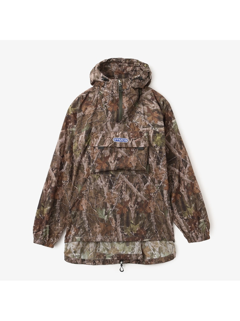 atmos atmos Front Pocket Ripstop Anorak Hoodie CAMOUFLAGE アトモス ジャケット・アウター 余分の物のジャケット・アウター【貨物輸送無料】