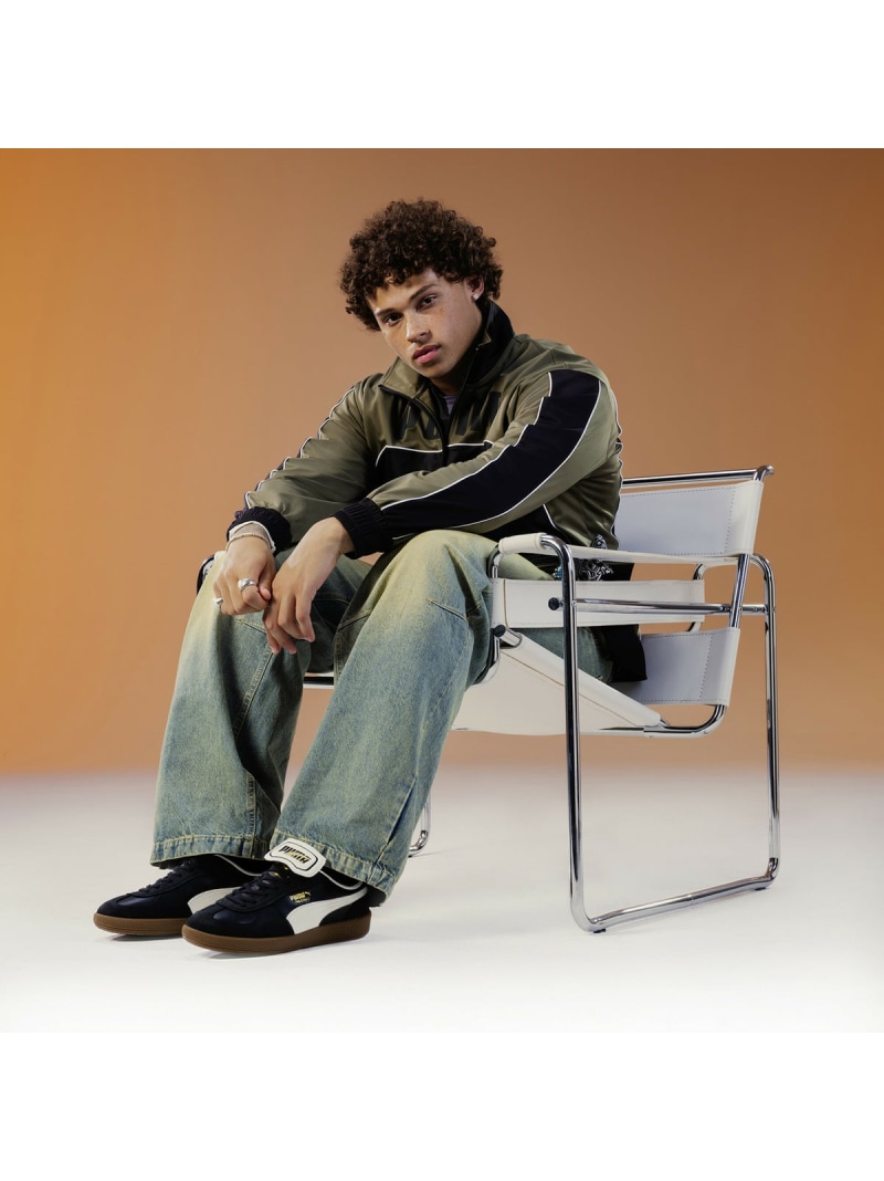 PUMA ユニセックス パレルモ プレミアム スニーカー Palermo Premium プーマ シューズ・靴 スニーカー ブラック【送料無料】| Fashion Men