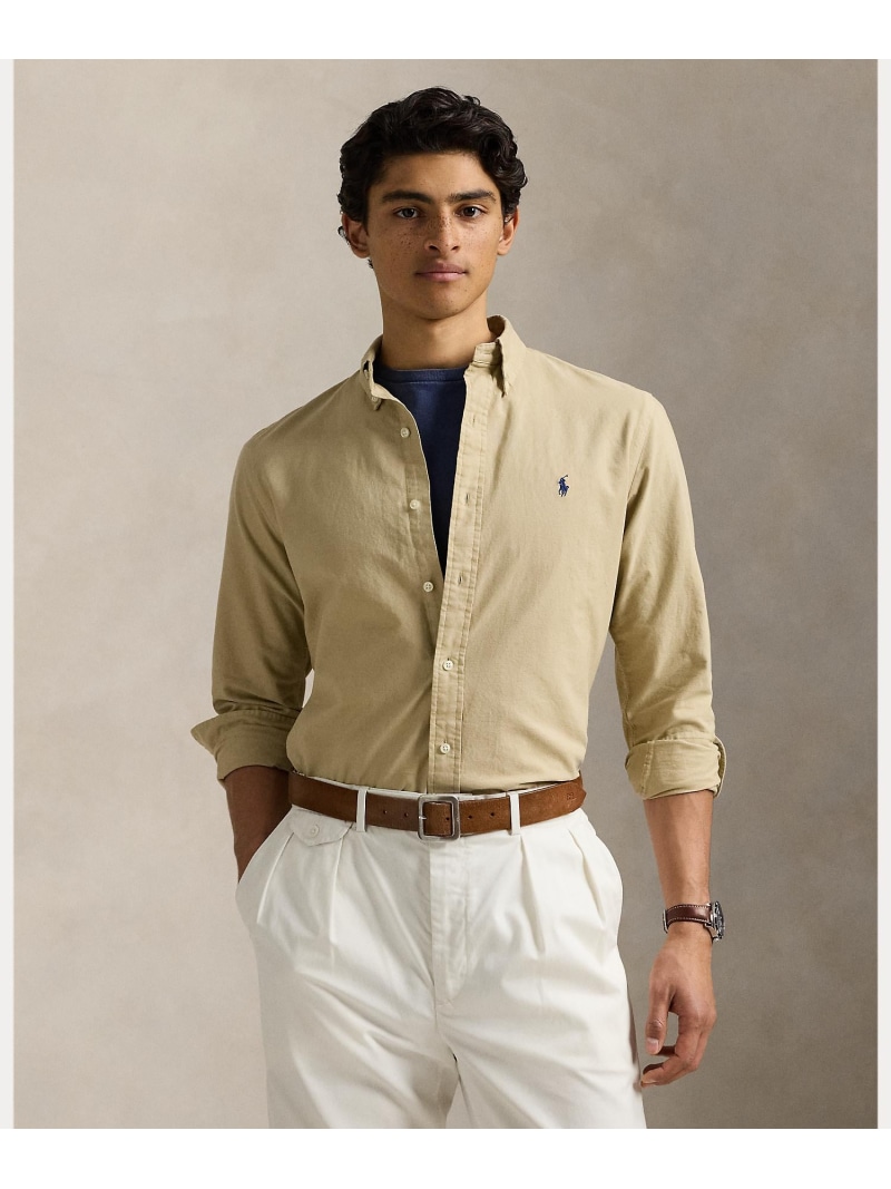 POLO RALPH LAUREN 古典派音楽 相応う ガーメントダイド オックスフォード プルオーバー ラルフローレン トップス プルオーバー・トップ 赤銅色【貨物輸送無料】 メンズファッション-カジュアルシャツ