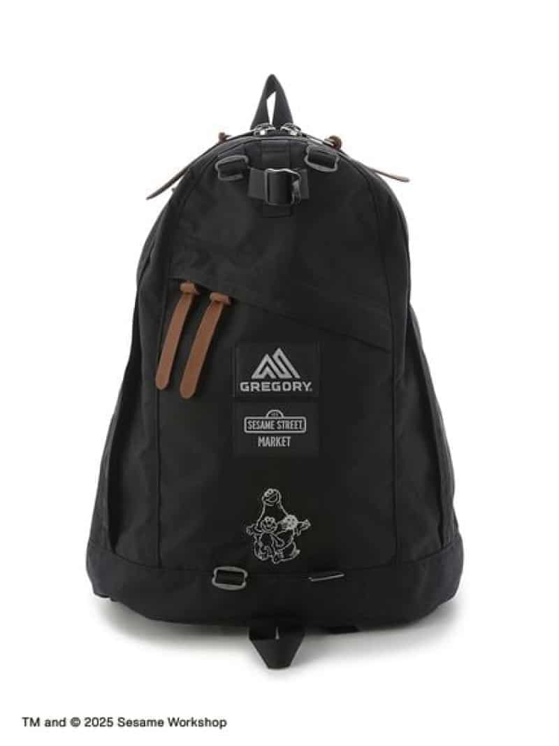 SESAME STREET MARKET GREGORY×SESAME STREET MARKET/DAY PACK セサミストリート証券業界 御徒面子 エコバッグ・サブバッグ 黒いこと【貨物輸送無料】