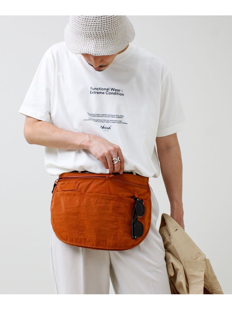 GLOSTER 【UNIVERSAL OVERALL】Ripstop Apron Bag フレディ アンド グロスター バッグ ショルダーバッグ オレンジ グレー ブラック ベージュ【送料無料】
