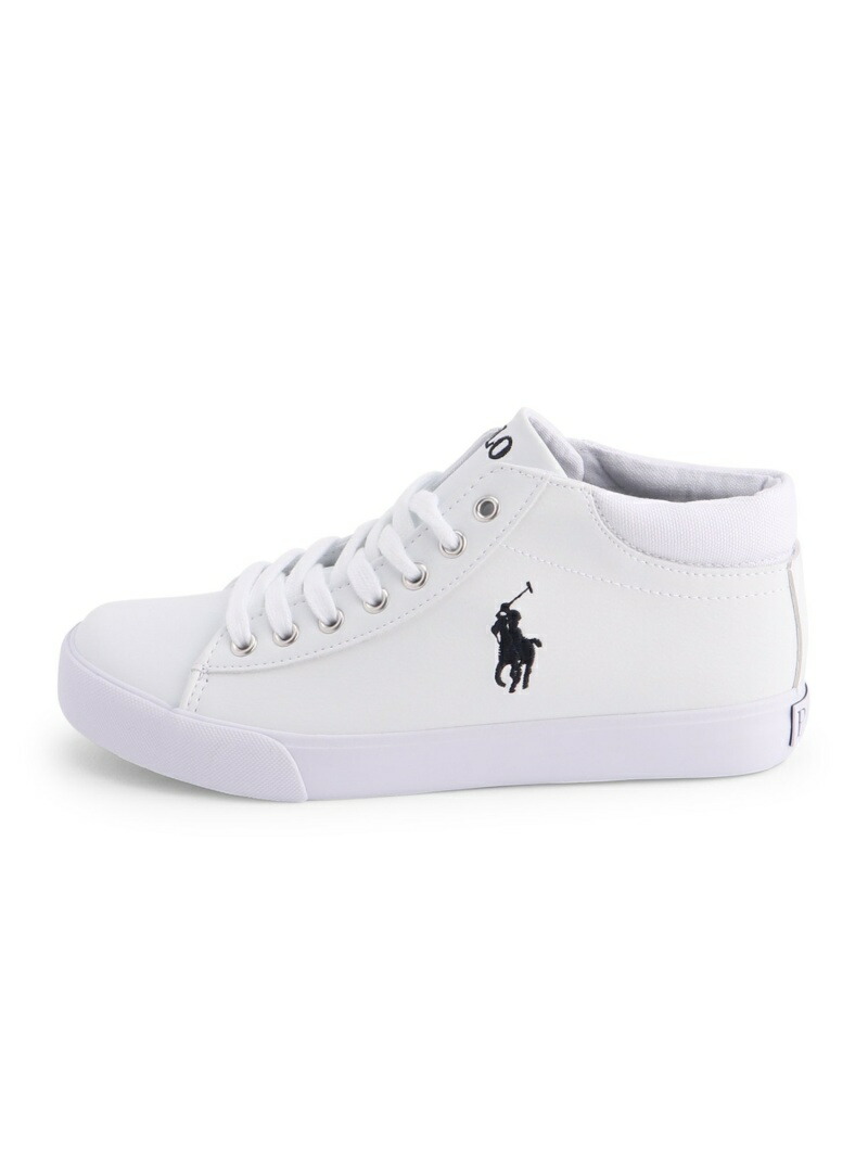 楽天市場 Polo Ralph Lauren U Harrison Mid ヒーリーズ シューズ スニーカー スリッポン ホワイト 送料無料 Rakuten Fashion Men