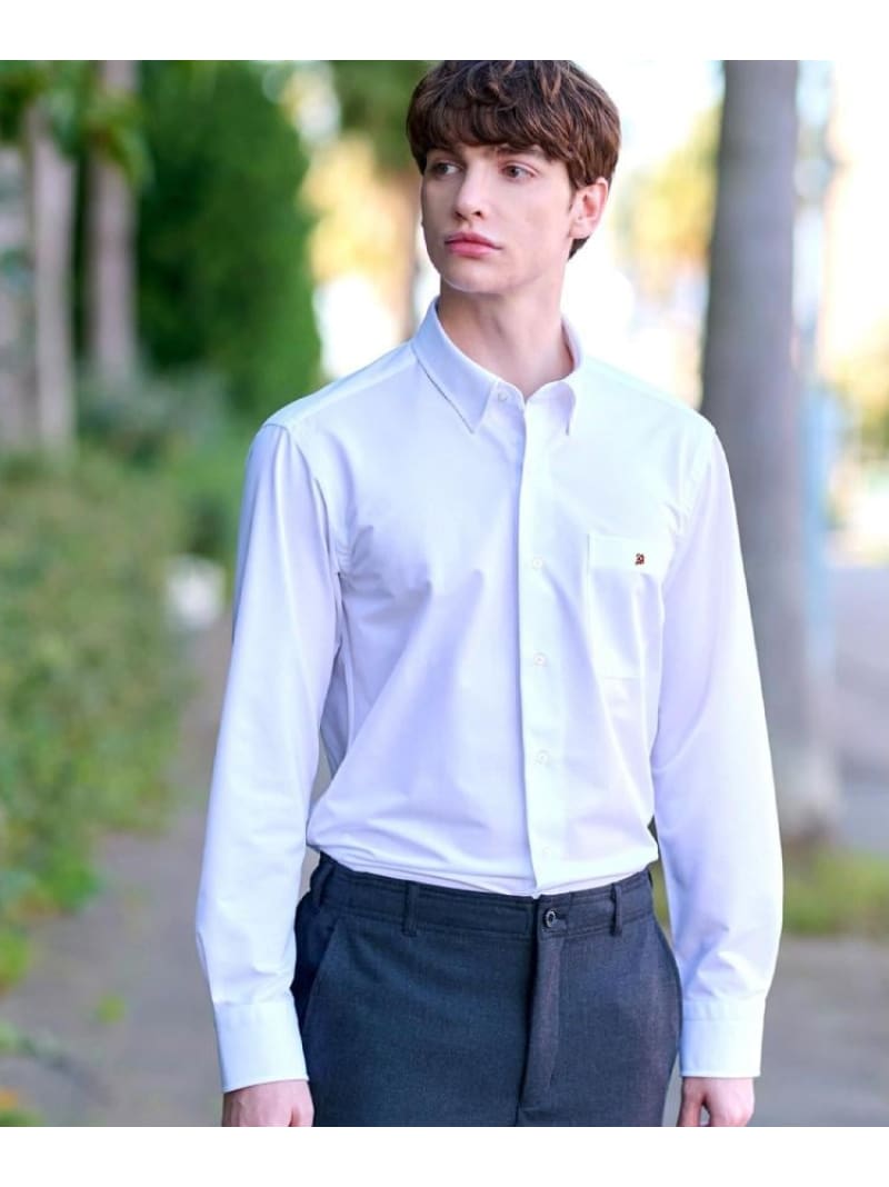【SALE／30%OFF】DRESSTERIOR 46Gジャージ レギュラーカラードレスシャツ ドレステリア スーツ・フォーマル Yシャツ・カッターシャツ ホワイト【RBA_E】【送料無料】