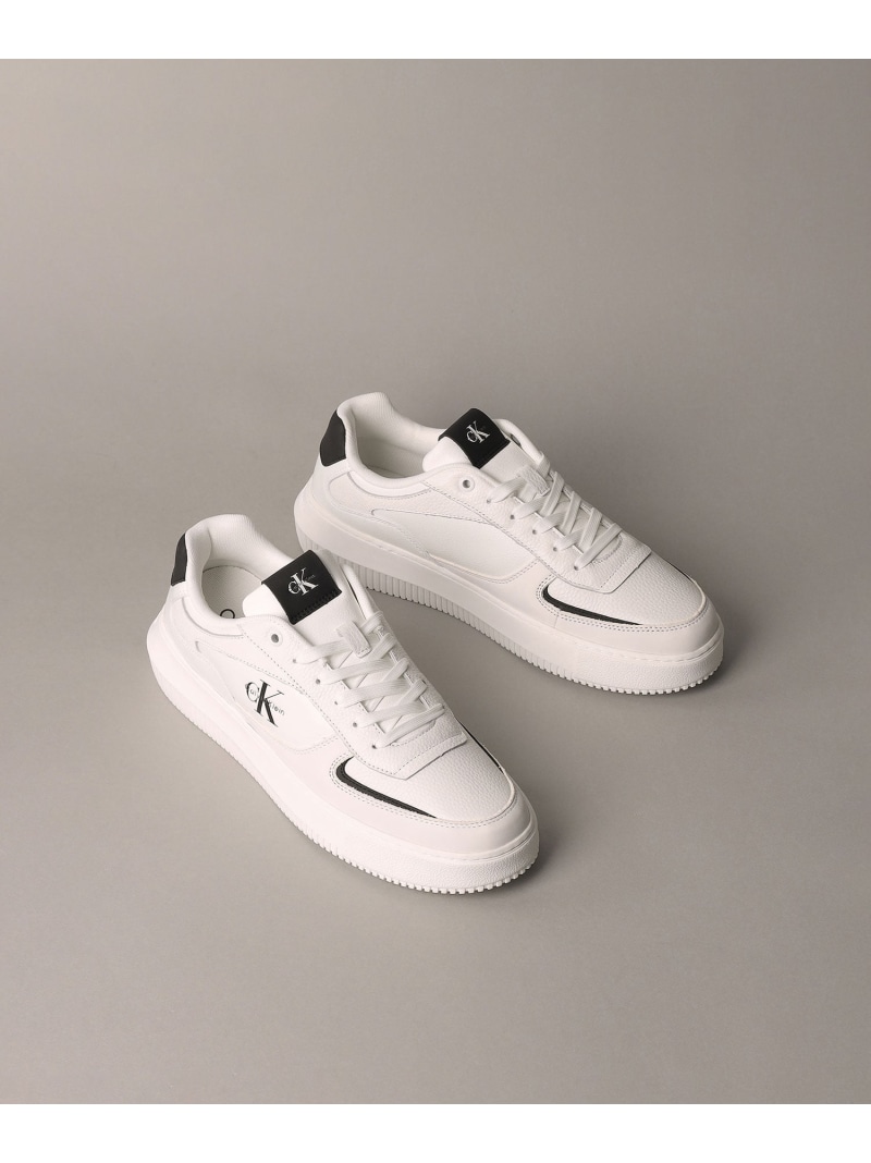 Calvin Klein (M)【公式ショップ】 カルバンクライン チャンキーソールレザースニーカー Calvin Klein Jeans Accessory YM01426 カルバン・クライン シューズ・靴 スニーカー ホワイト【送料無料】