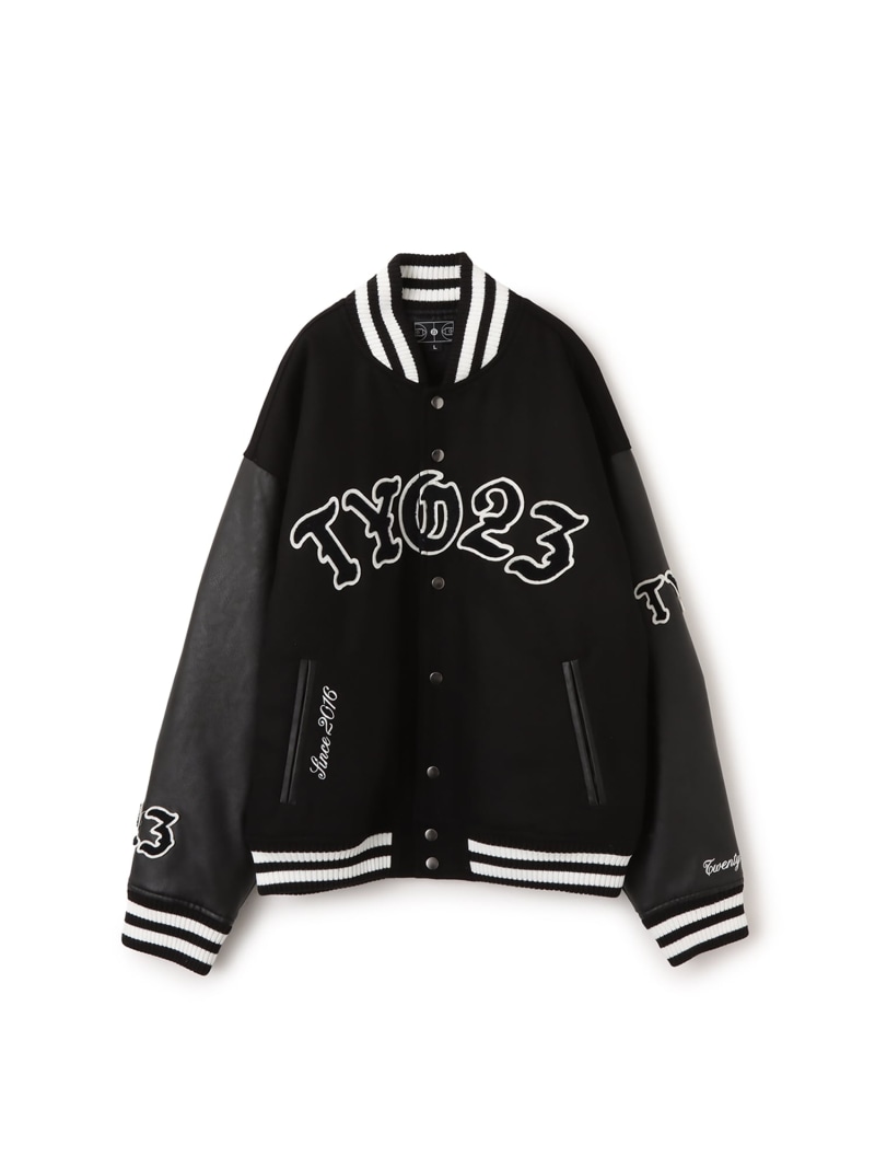 【SALE／35%OFF】TOKYO 23 TOKYO 23 Varsity Jacket BLACK アトモス ジャケット・アウター その他のジャケット・アウター ブラック【RBA_E】【送料無料】｜ Fashion Men