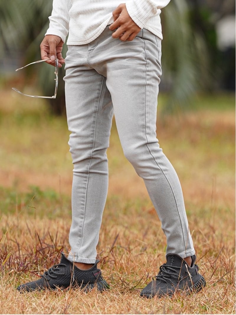 Retro Engine Retro Engine/(M)Urban Gray Denim L/PT アダムスジャグラー ズボン下 デニム・ジーンズズボン下 薄墨色【貨物輸送無料】