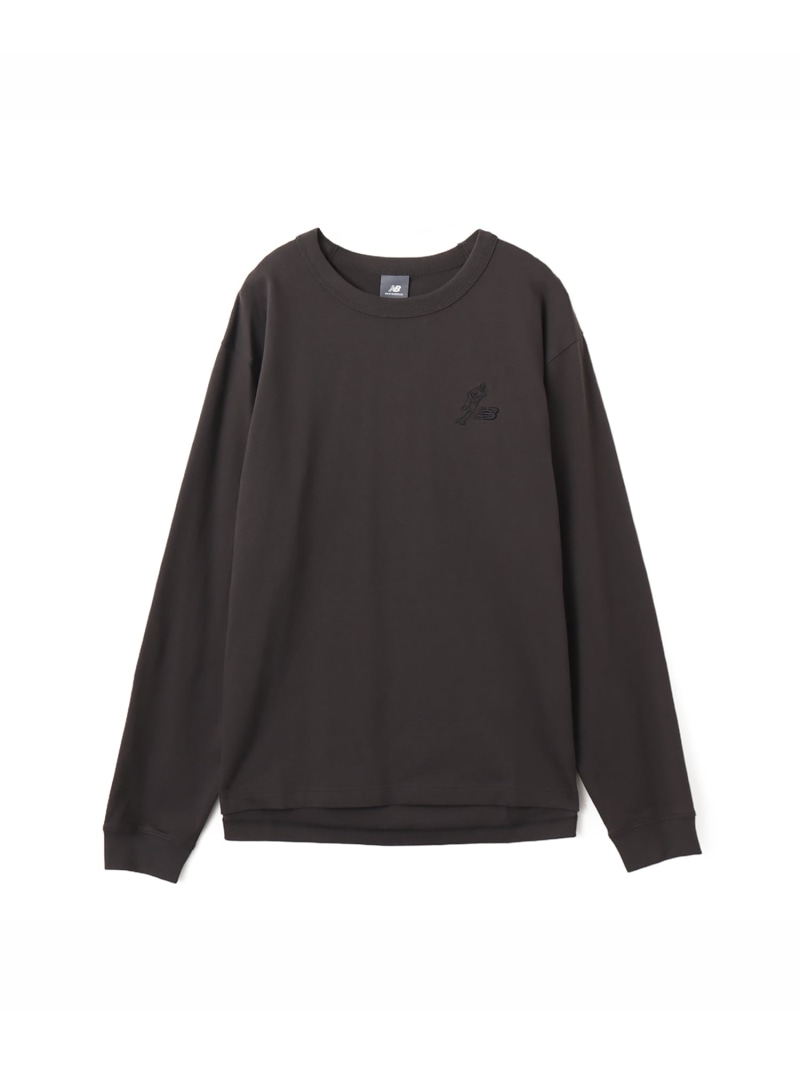 New Balance New Balance Shohei Signature Heavy oz LS T-Shirt フェーデッドブラック アトモス トップス カットソー・Tシャツ ブラック【送料無料】｜ Fashion Men