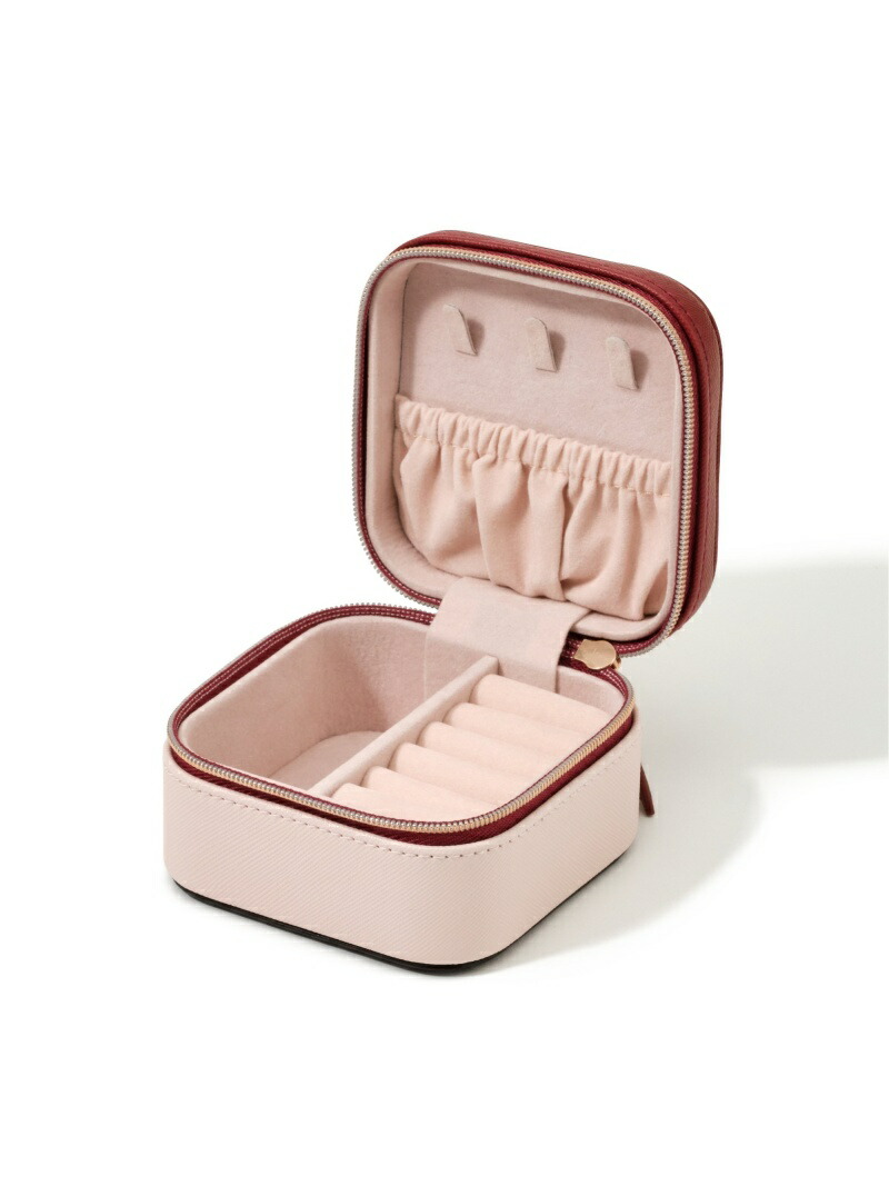 楽天市場 Francfranc バイカラー トラベル ジュエリーボックス S フランフラン 生活雑貨 収納用品 ピンク Rakuten Fashion Men