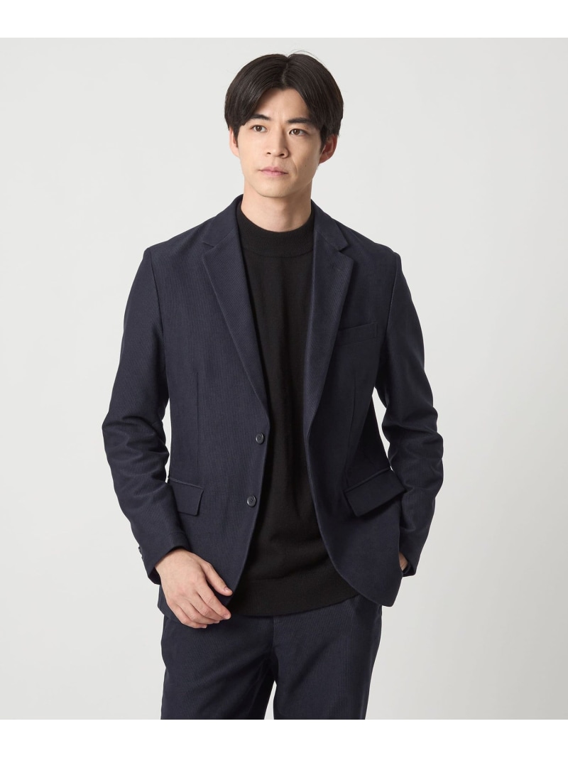 【SALE／40%OFF】UNITED ARROWS green label relaxing ピケ コール天 ナロー 上衣 -伸ばすこと- ユナイテッドアローズ 逃げ口 ジャケット・アウター テーラードジャケット・ブレザー 薄墨色 米国海軍【RBA_E】【貨物輸送無料】