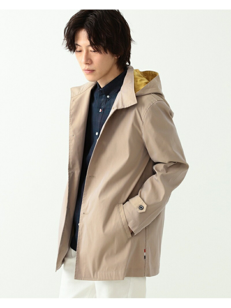 手数料安い Beams Heart Beams Heart 裏配色フード付き コート ビームス ハート コート ジャケット ブルゾン ベージュ ネイビー Rakuten Fashion Men 楽天市場 Ksm Nung Edu Ua