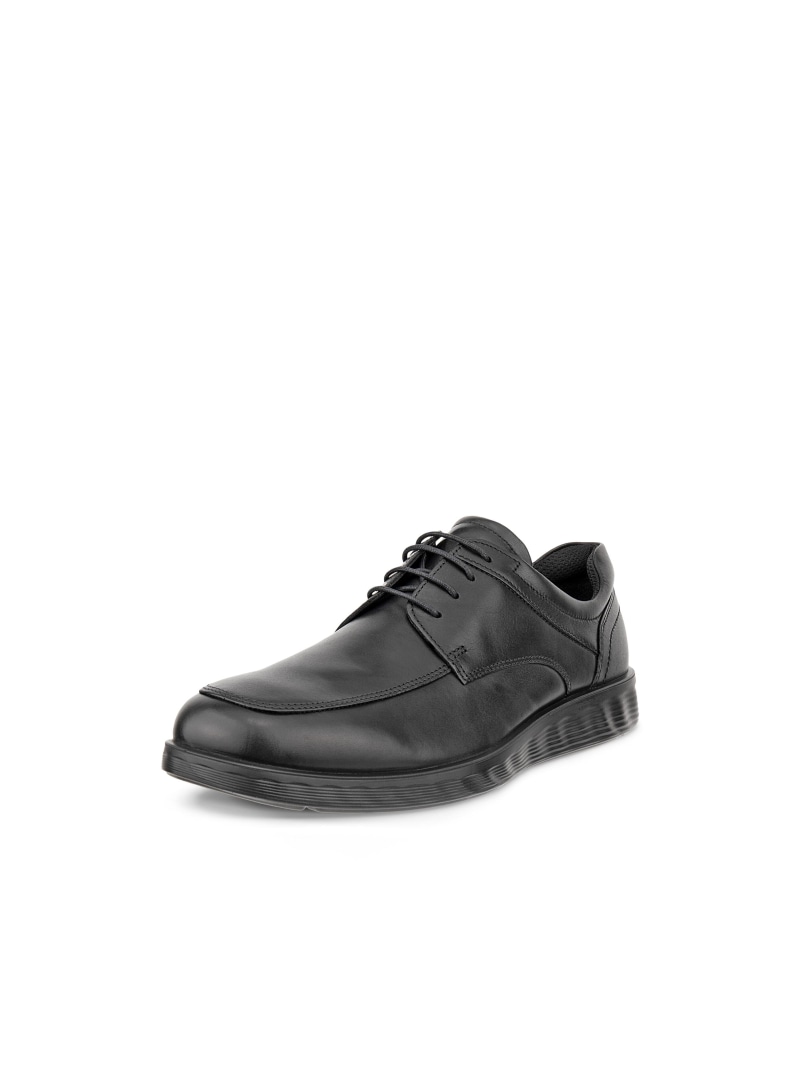 ECCO ECCO S Lite Hybrid 本革 メンズ スニーカー 残響音 シューズ・靴 スニーカー 黒いこと【貨物輸送無料】