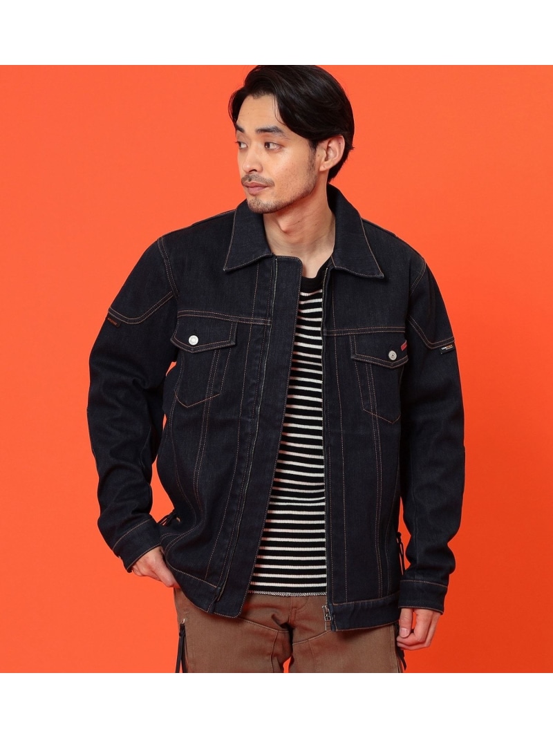 EDWIN EDWIN バイク用WILDFIRE3層構造ジャケット 防風/保温/耐摩擦 CORDURA DENIM FABRIC 【暖】 エドウインオンラインモール ジャケット・アウター デニムジャケット ブルー【送料無料】 17,908円