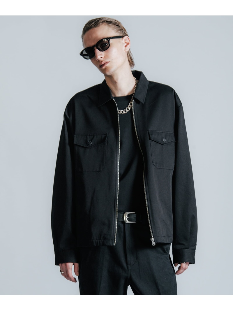 【SALE／30%OFF】THE CRIMIE WORK BLUSON JACKET 苑地 ジャケット・アウター 上衣・前掛け 米国海軍 黒いこと【RBA_E】【貨物輸送無料】