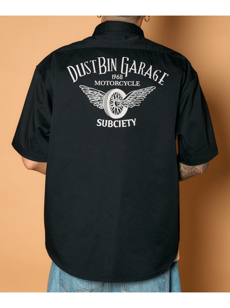 Subciety Work shirt サブサエティ トップス シャツ・ブラウス ベージュ ブラック ネイビー【先行予約】*【送料無料】