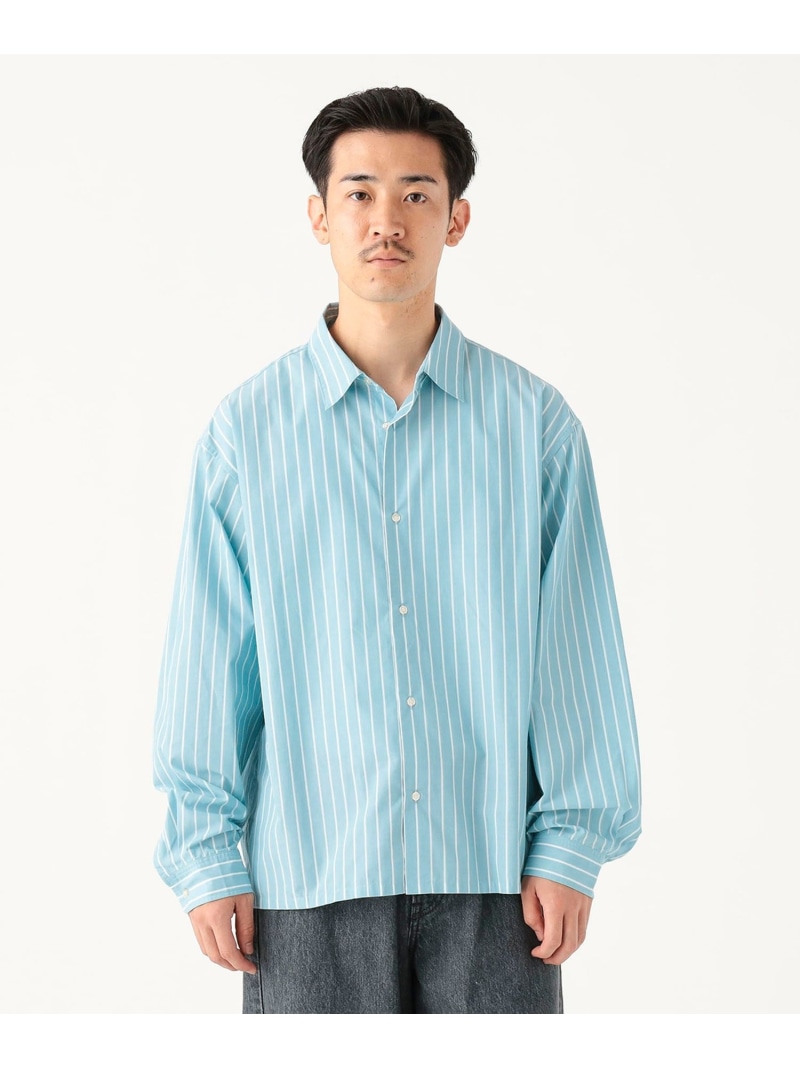【SALE／40%OFF】B:MING by BEAMS ポリエステル コットン ショート シャツ ビーミング ライフストア バイ ビームス トップス シャツ・ブラウス ホワイト【RBA_E】【送料無料】