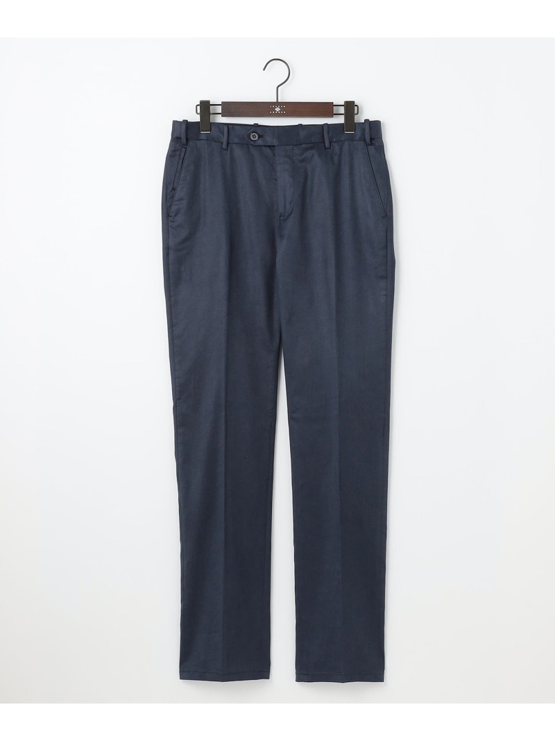 【SALE／30%OFF】JOSEPH ABBOUD 【ストレッチ/スウェードタッチ/JAPANファブリック】コマ スウェード パンツ ジョセフアブード パンツ その他のパンツ カーキグリーン ネイビー【RBA_E】【送料無料】