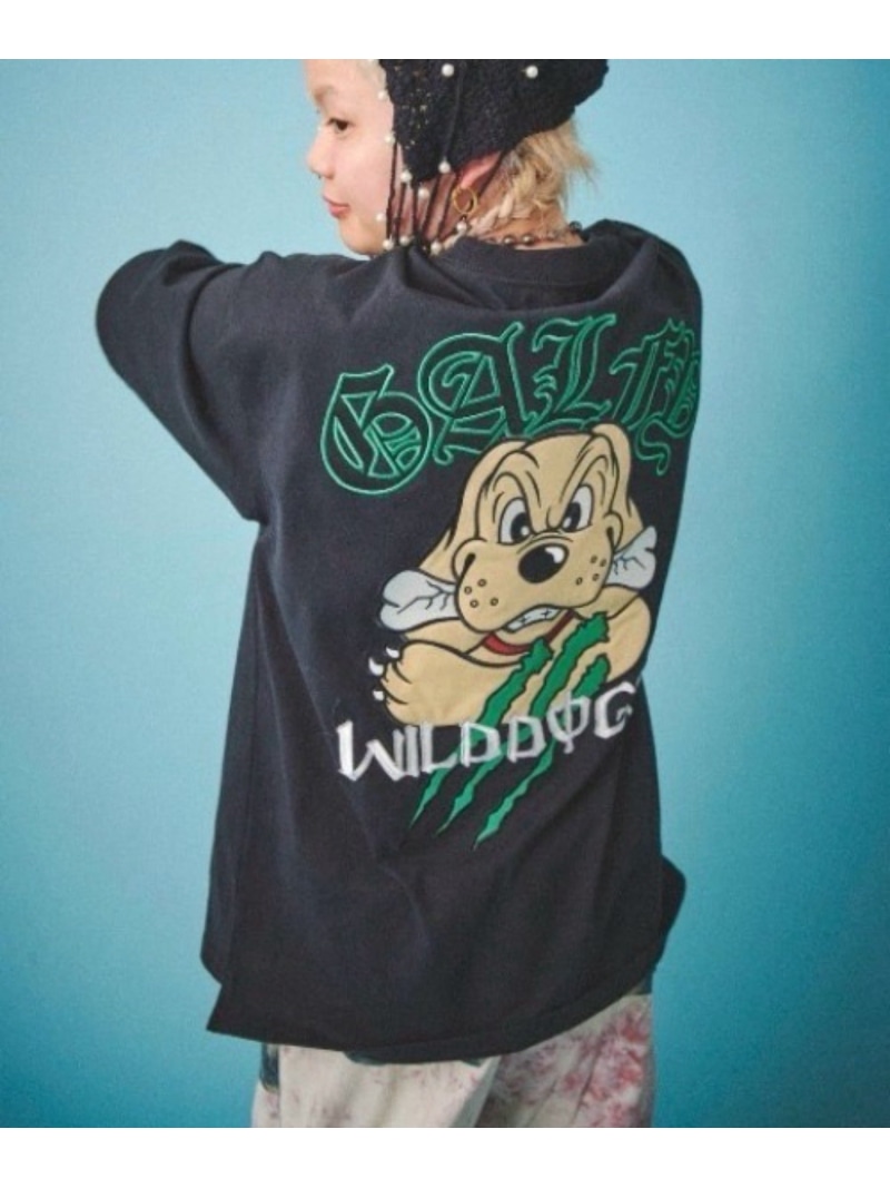 GALFY 【GALFY】覚醒ビーストTee(解) ネバーマインドザエックスユー／チカシツプラス トップス カットソー・Tシャツ ホワイト ブラック【送料無料】