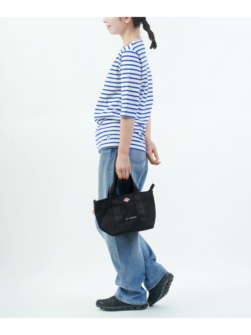 DANTON ダントン コーデュラ キャンバス 2WAY トートバッグ LE-MARAIS ブルーコムブルー バッグ ショルダーバッグ ホワイト ブラック【送料無料】