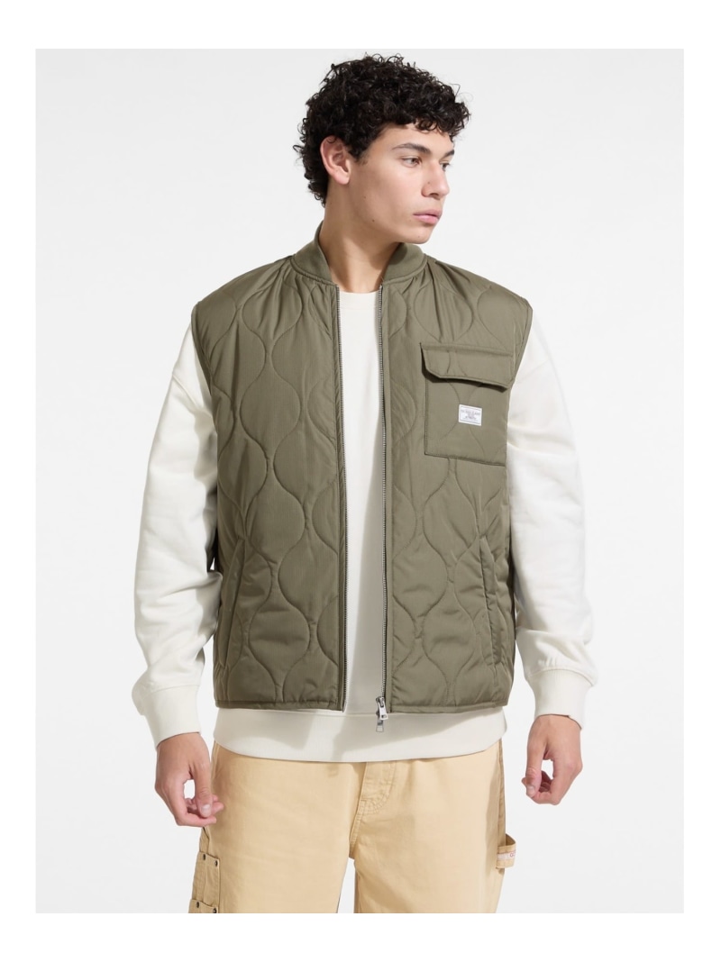 楽天市場】【SALE／50%OFF】(M)Padding Vest GUESS ゲス ジャケット