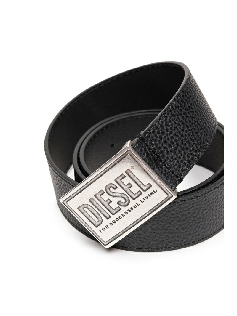 Diesel メンズ ディーゼル ベルト カウレザー Dieselプラーク