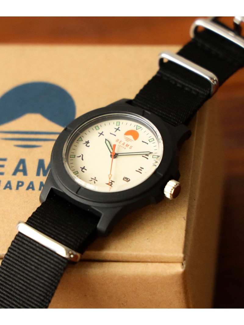 BEAMS JAPAN ＜UNISEX＞ ビームス ジャパン オリジナル 漢数字 ウォッチ ビームス ジャパン アクセサリー・腕時計 腕時計【送料無料】｜ Fashion Men