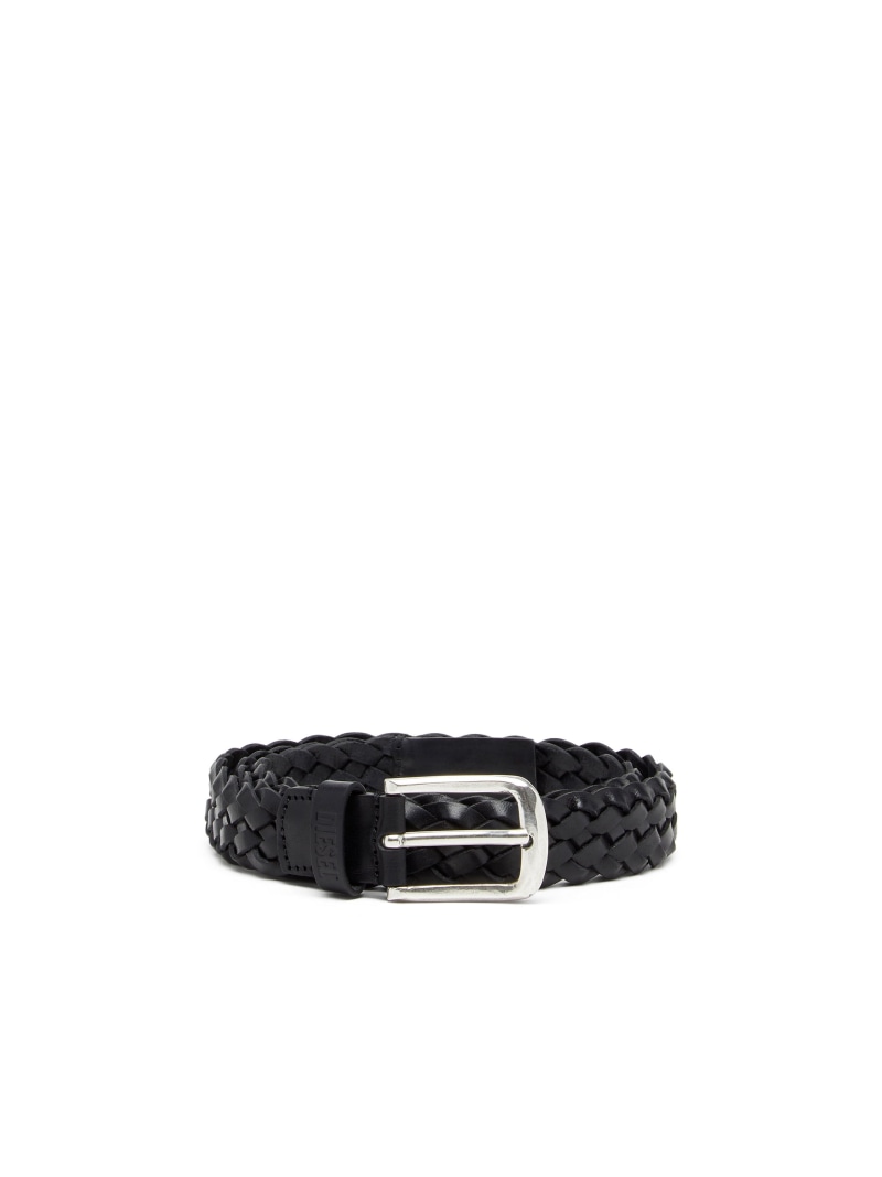 DIESEL メンズ メッシュ胴締め B-FLAG-D BRAIDED ディーゼル 流行り物雑貨 胴締め 黒いこと【貨物輸送無料】