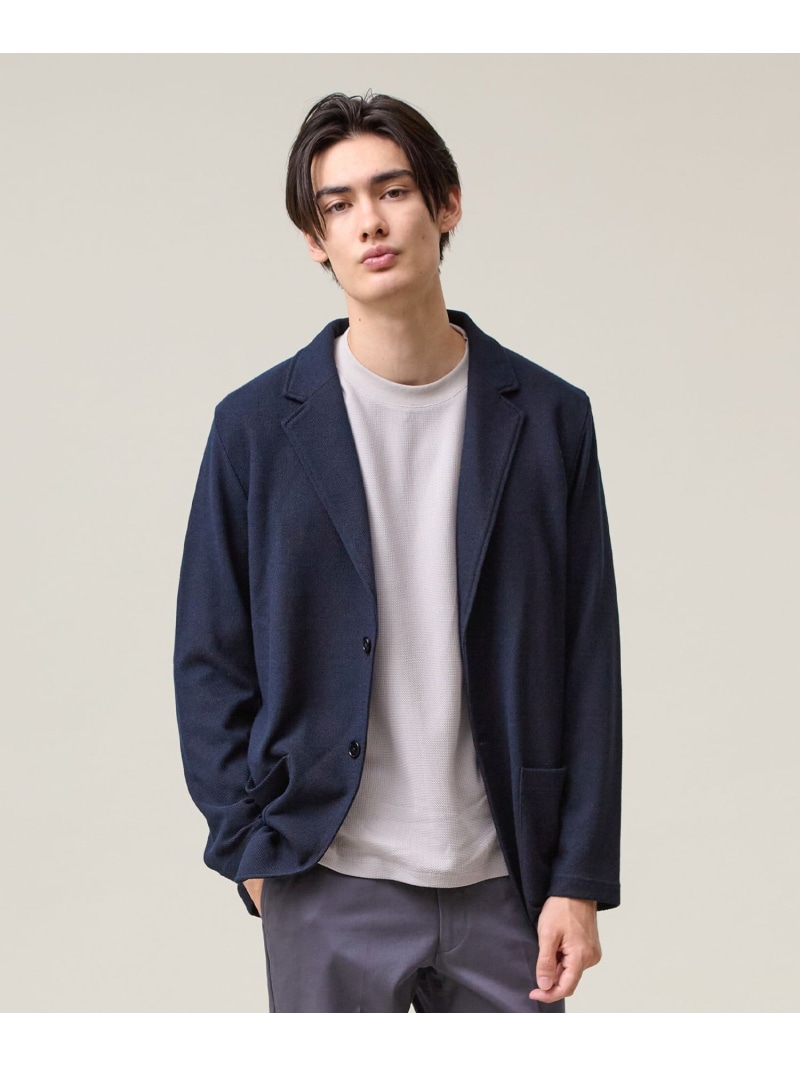 J.PRESS 【KANEMASA JERSEY】ツイステッドスムース とり捨てる上衣 ジェイ押し付ける トップス ジレー 赤銅色 米国海軍【貨物輸送無料】