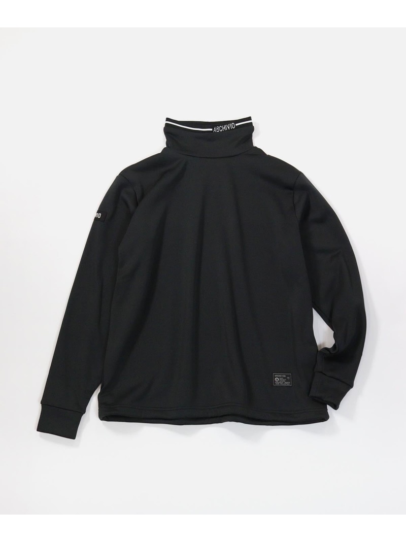 【SALE／40%OFF】ARCHIVIO 【アルチビオ公式】【メンズ】裏起毛ボトルネックプルオーバー アルチビオ トップス その他のトップス ブラック ホワイト グレー ブルー【RBA_E】【送料無料】