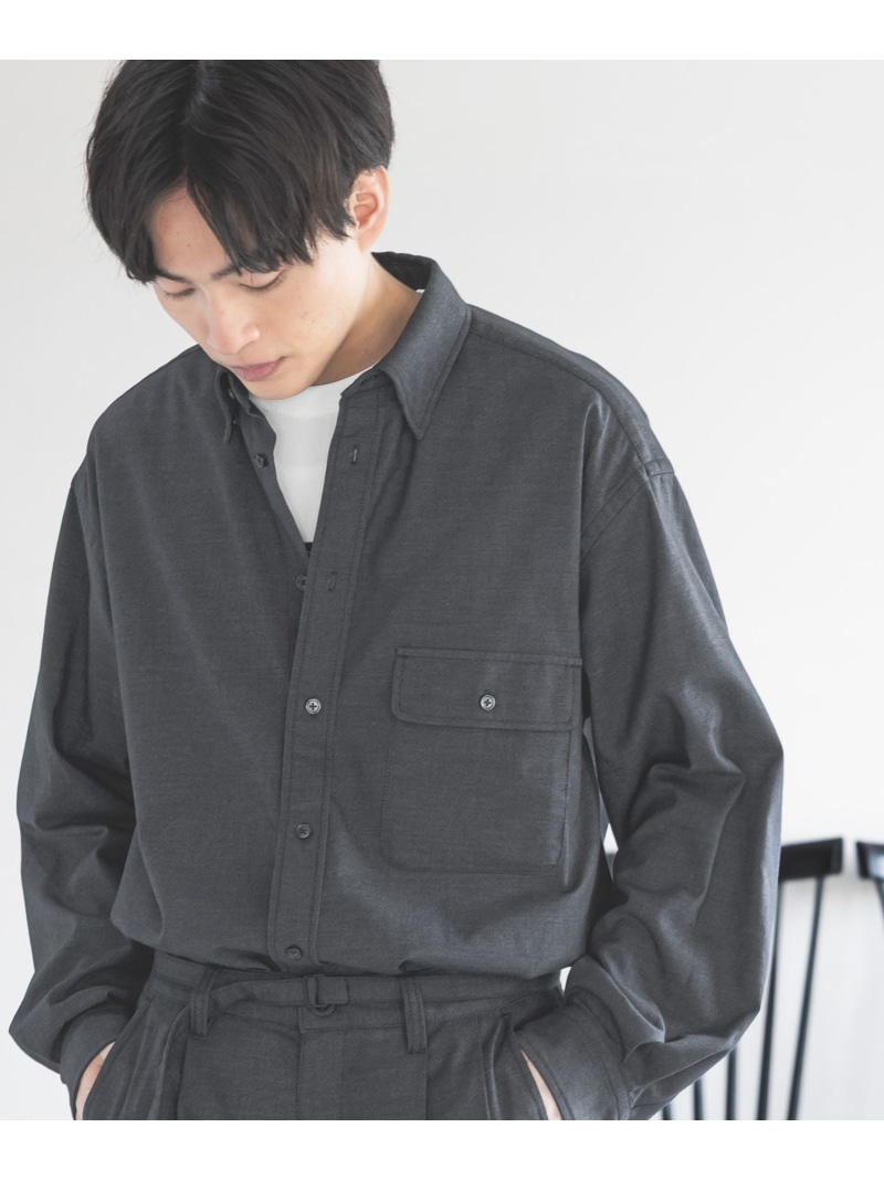 GLOBAL WORK クリーンデニム/長袖シャツ/646027 グローバルワーク トップス シャツ・ブラウス【送料無料】