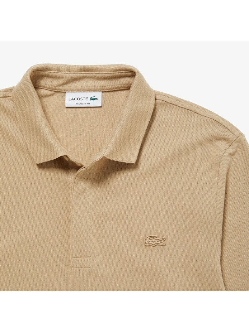 Lacoste ロングスリーブソリッドスポーツシャツ ラコステ カットソー ポロシャツ ブラック 緋 白いこと ベージュ ネイビー 送料無料 Effie Europe Com