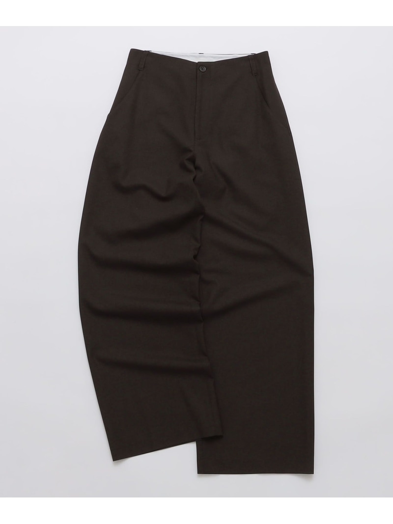 【SALE／30%OFF】SHIPS MEN AMOMENTO: WOOL WIDE PANTS シップス パンツ その他のパンツ ブラック【RBA_E】【送料無料】