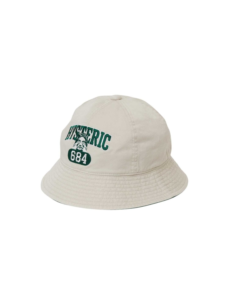 HYSTERIC GLAMOUR EVIL COLLEGE クロッシェハット ヒステリックグラマー 帽子 ハット ネイビー ブラック ベージュ【送料無料】 15,400円