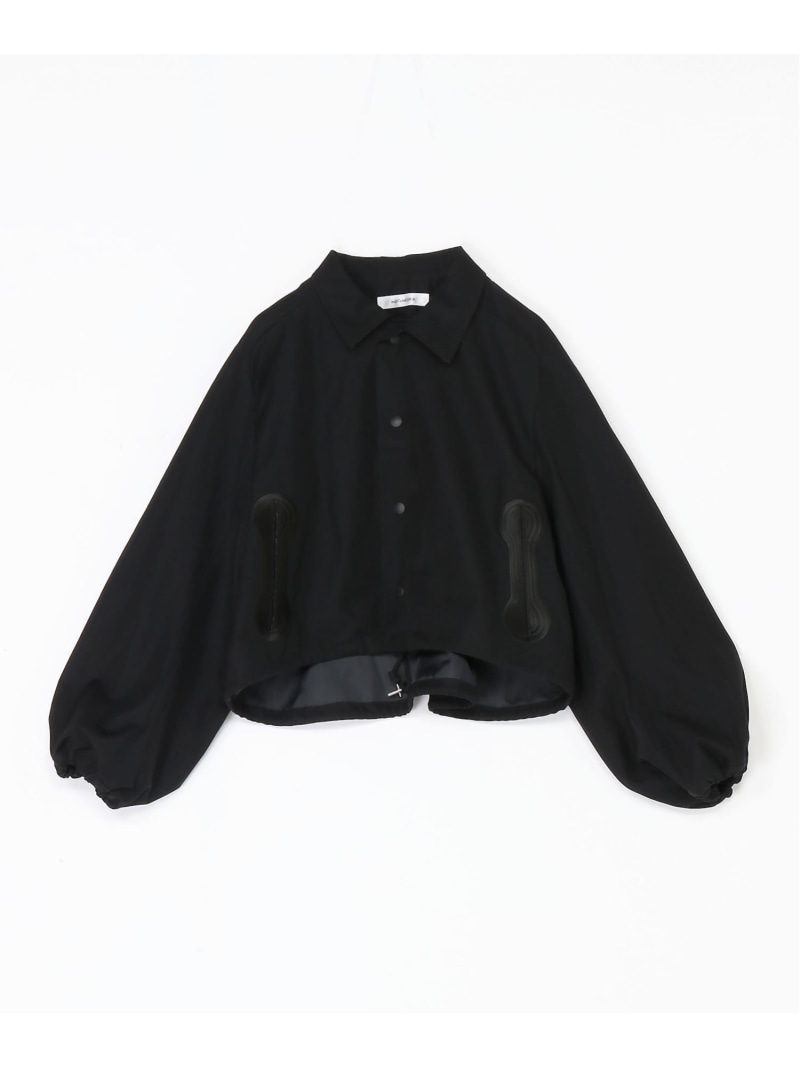 MEGMIURA WARDROBE MEGMIURA WARDROBE/(U)Short Coach Jacket メグミウラ ジャケット・アウター その他のジャケット・アウター ブルー ネイビー ブラック【送料無料】| Fashion Men