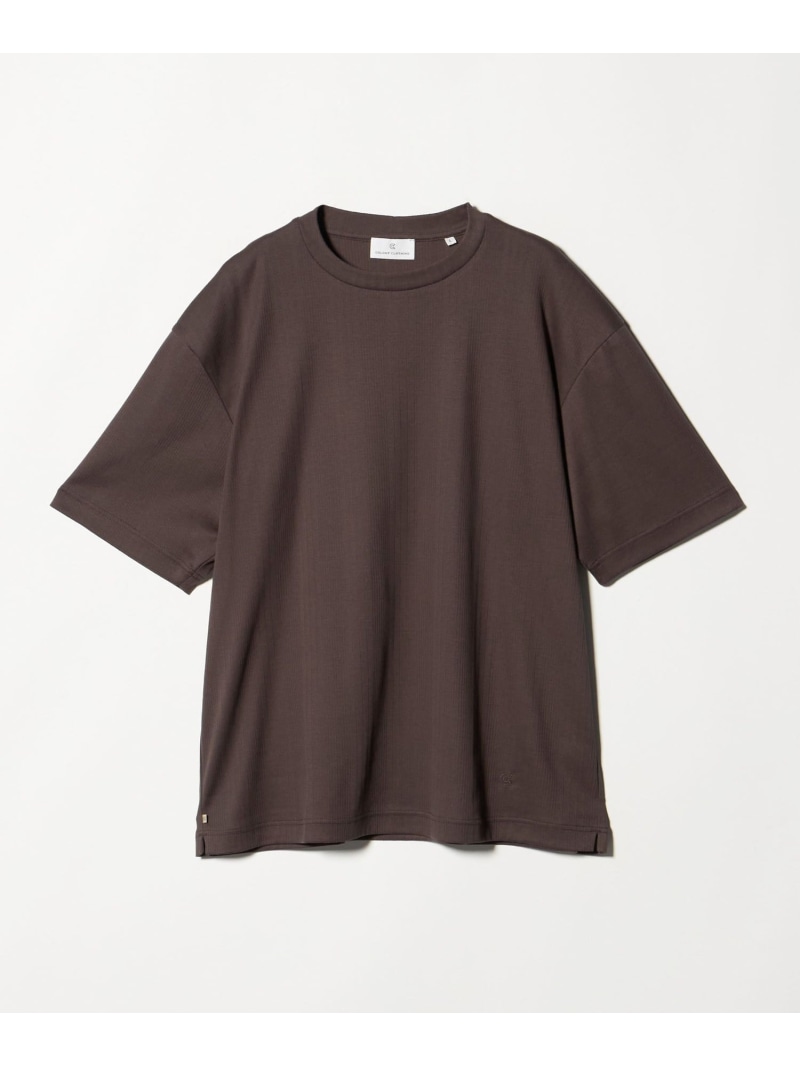 【SALE／30%OFF】UNITED ARROWS green label relaxing ＜COLONY CLOTHING＞リブ クルーネック Tシャツ カットソー ユナイテッドアローズ グリーンレーベルリラクシング トップス カットソー・Tシャツ グリーン ワインレッド ホワイト【RBA_E】【送料無料】｜ Fashion Men