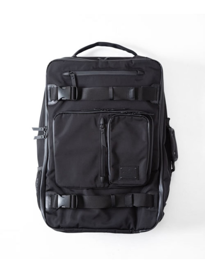 MAKAVELIC BUDDIES BBC 3WAY BAG L / バックパック / リュックサック マキャベリック バッグ リュック・バックパック ブラック【送料無料】｜ Fashion Men
