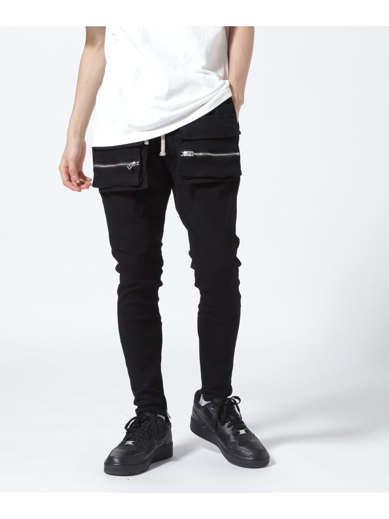 楽天市場】LHP Dankeschon/ダンケシェーン/TC BLACK FLAP PANTS